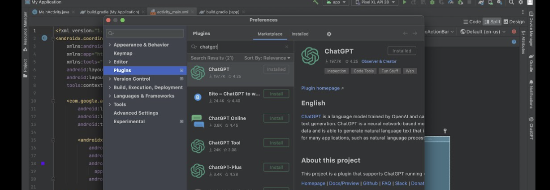 使用Android Studio集成和优化ChatGPT插件的完整教程