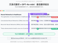 沉浸式翻译+GPT-4o-mini完全指南:配置/翻译质量/性价比对比【2025最新】