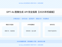 GPT-4o图像生成API完全指南:功能解析与接入方法【2025最新】