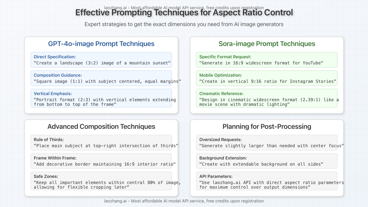 Visual guide to effective prompting techniques with examples