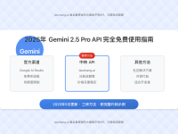 2025年Gemini 2.5 Pro API完全免费使用终极指南:3种方法独家解析