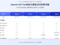 【2025完全指南】OpenAI API Tier等级详解：各模型访问权限与升级策略