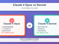 Claude 4 Opus vs Sonnet:2025年最全对比指南 | 哪个AI模型更适合你?