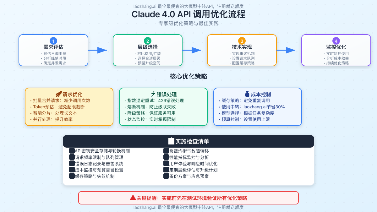 API调用优化流程图,展示最佳实践步骤