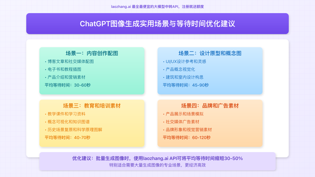 不同场景下的ChatGPT图像生成应用示例