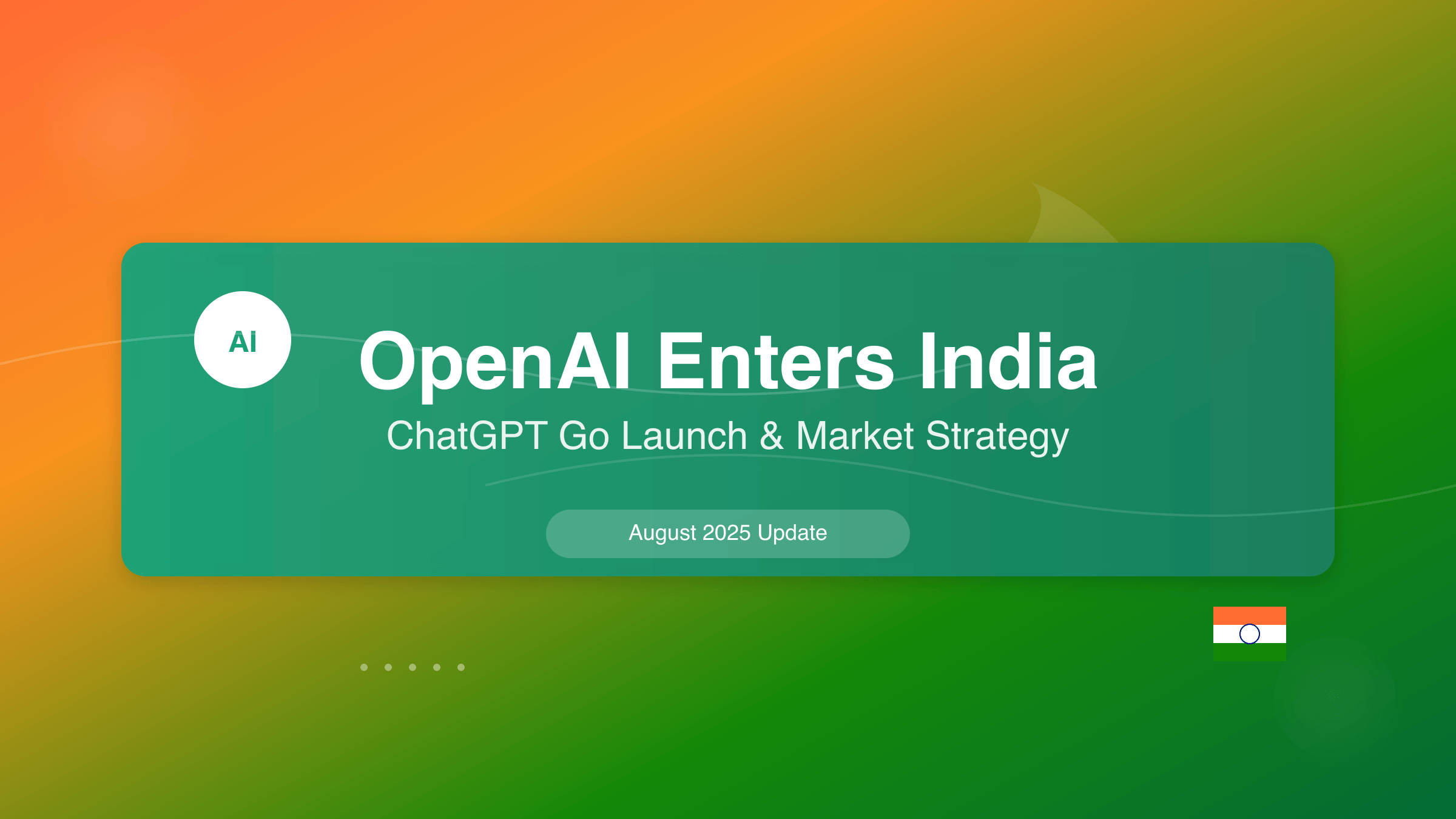 OpenAI进入印度市场全景图