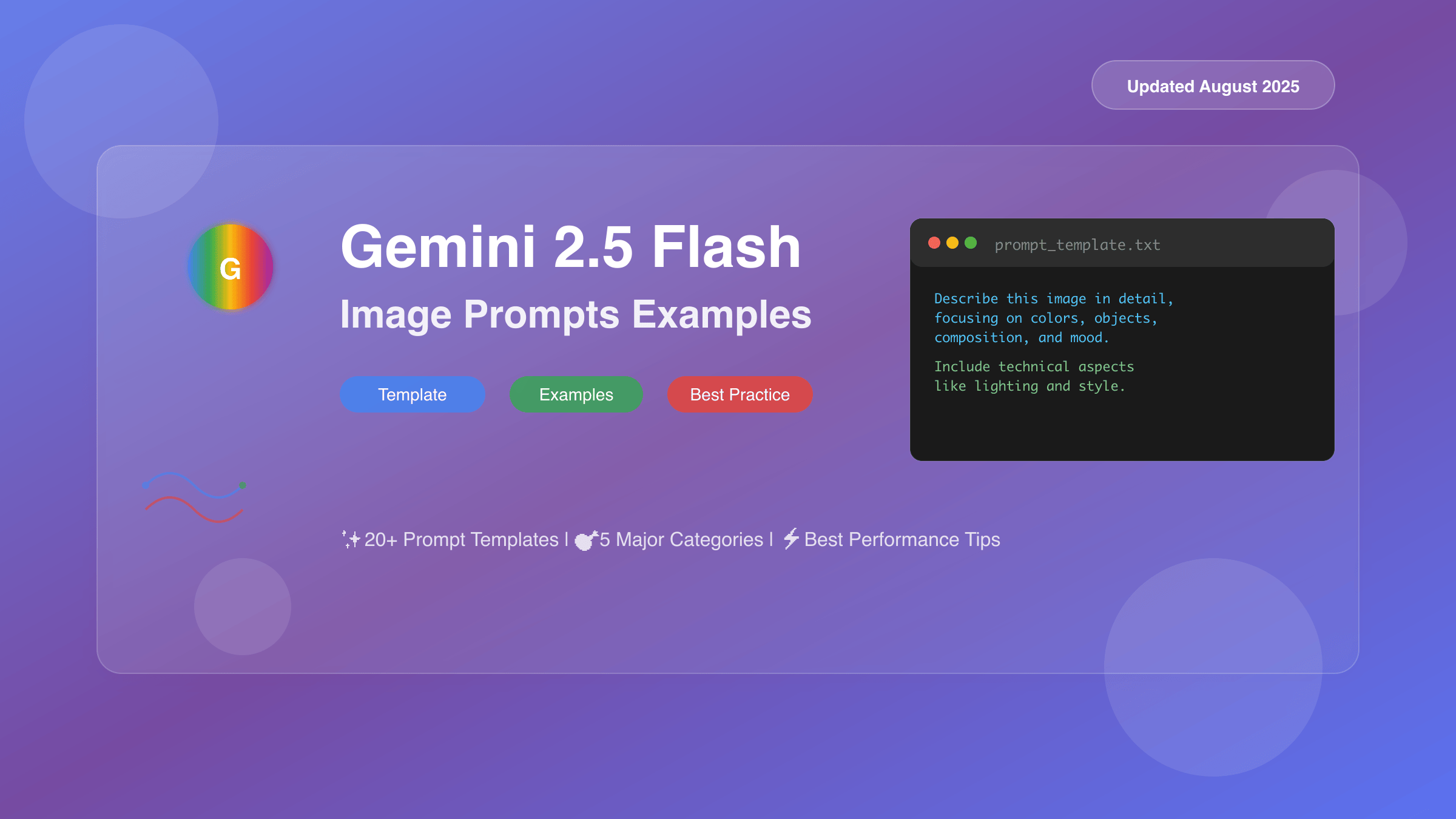 Gemini 2.5 Flash Image提示词示例封面图