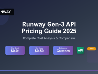 Runway Gen-3 API Pricing Guide 2025: Complete Cost Analysis