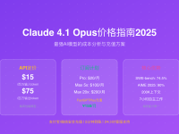 Claude 4.1 Opus价格全解析:国内用户充值攻略