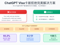ChatGPT Visa卡被拒绝怎么办?2025年8月最新解决方案(5分钟搞定)