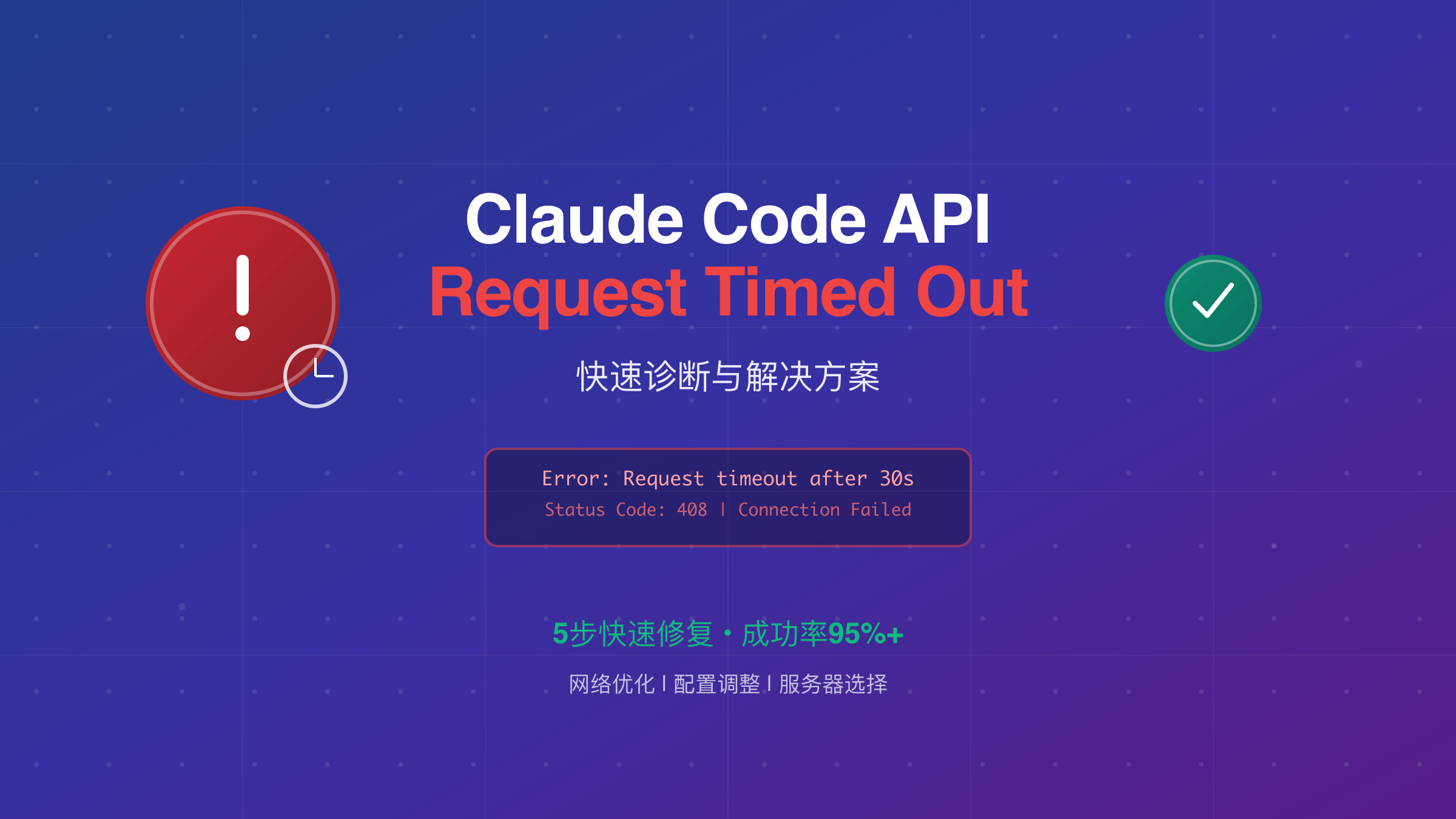 Claude Code API timeout错误解决方案