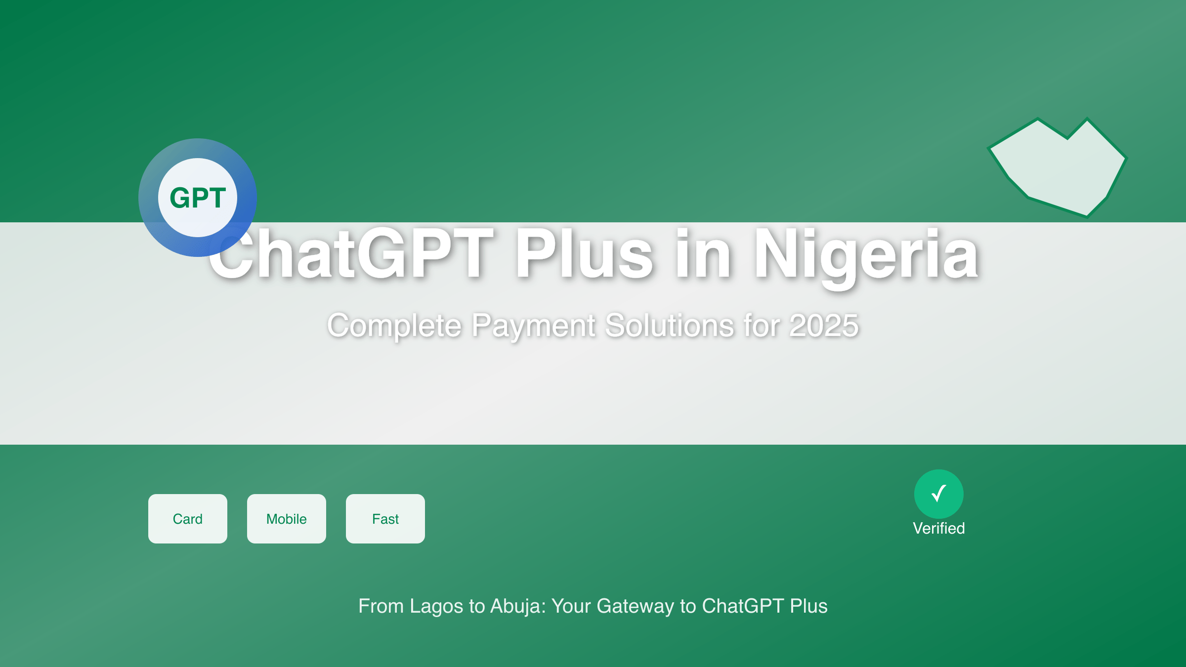 ChatGPT Nigeria完整支付解决方案