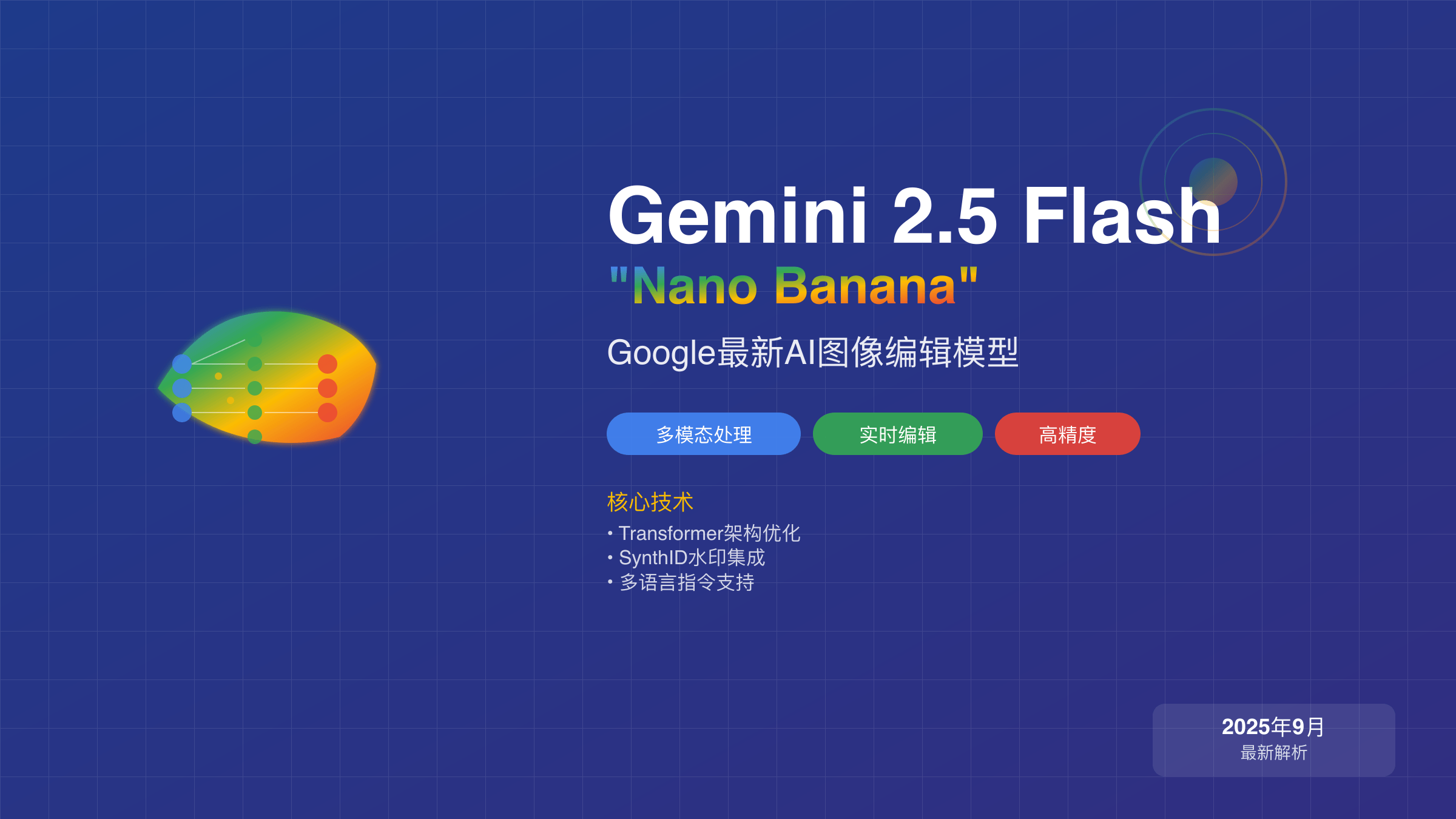 Gemini 2.5 Flash Image Nano Banana模型概览图